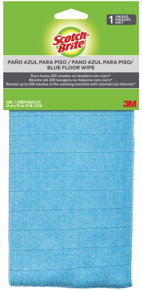 SUPER PANO DE CHÃO AZUL SB 49CMX59 CM