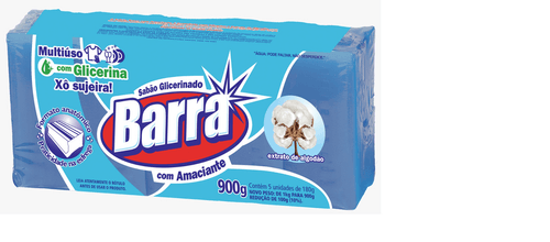 SABAO PEDRA BARRA GLICD 180G C/AMACIANTE AZUL
