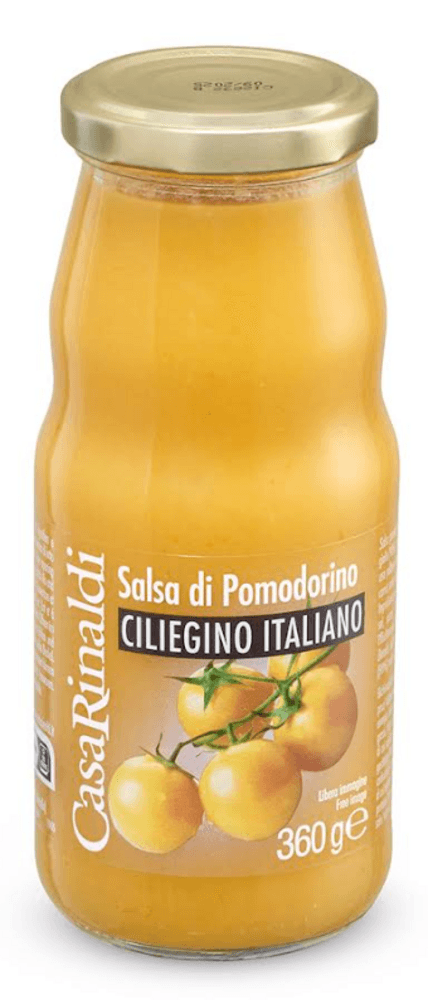 SALSA POMODORINO ITALIANA CASA RINALDI 360G CILIEGINO
