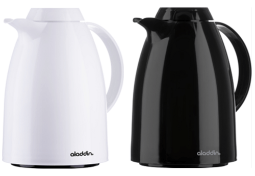 BULE TÉRMICO ALADDIN VERONA 750ML PRETO/BRANCO