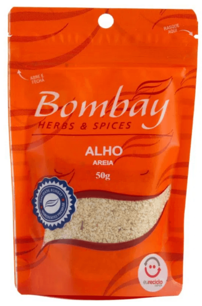 Alho-Areia-Desidratado-Bombay-Herbs---Spices-Pouch-50g