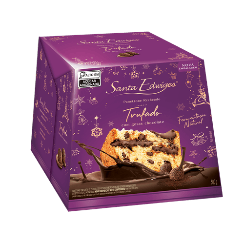 PANETTONE STA EDWIGES RECH CHOCOLATE 500G
