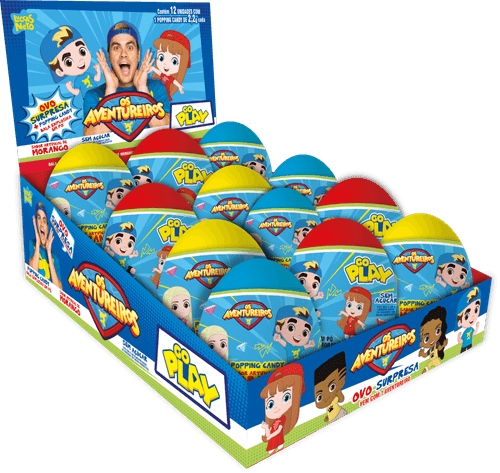 BALA PO OVO SURPRESA GOPLAY 2,2G LUCAS NETTO