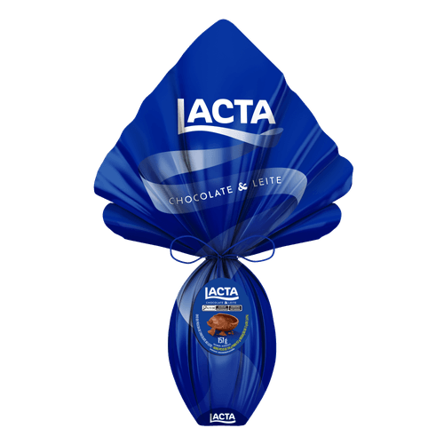 OVO PASCOA LACTA N15 AO LEITE 157G
