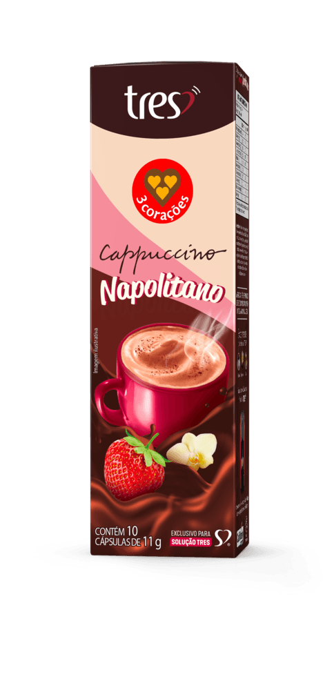 CAPSULA CAPPUCCINO TRES 10UN - NAPOLITANO