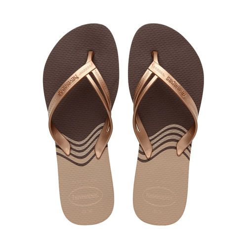 SAND HAVAIANAS ELEGANCE PRINT 1PR - CAFE  35/36