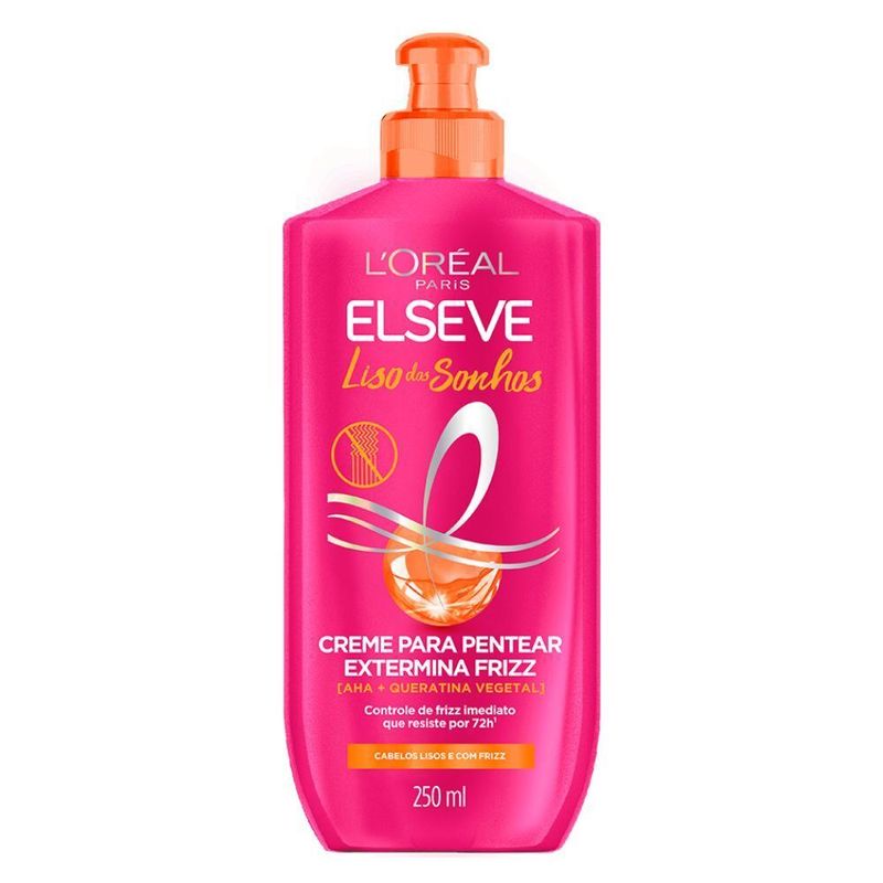 Creme-de-Pentear-Elseve-Liso-dos-Sonhos-250ml