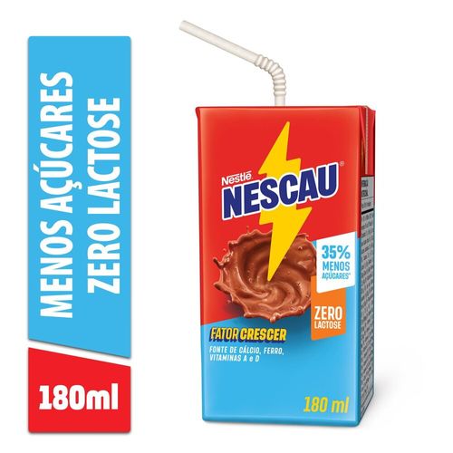 Bebida Láctea NESCAU Zero Lactose 180ml