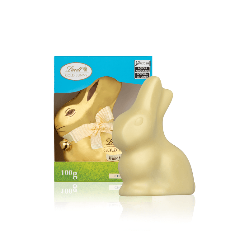 Chocolate-Lindt-Gold-Bunny-Branco-100g