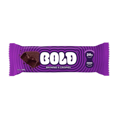 Barra de Proteína Bold  Brownie e Crispies 60g