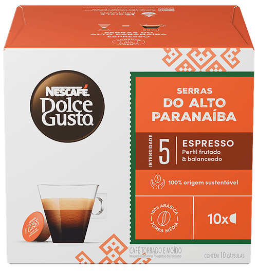 Café Dolce Gusto Serras do Alto Paranaíba com 10 Cápsulas 60g