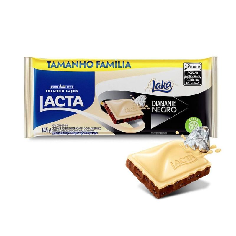 CHOCOLATE-LACTA--DIAMANTE-NEGRO-LAKA-145-GRAMAS--TABUA-