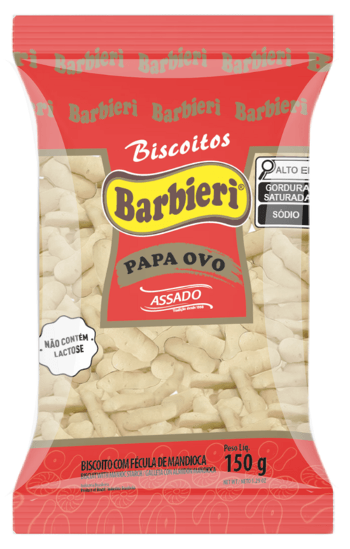 Biscoito de Polvilho Barbieri Papa Ovo 150g