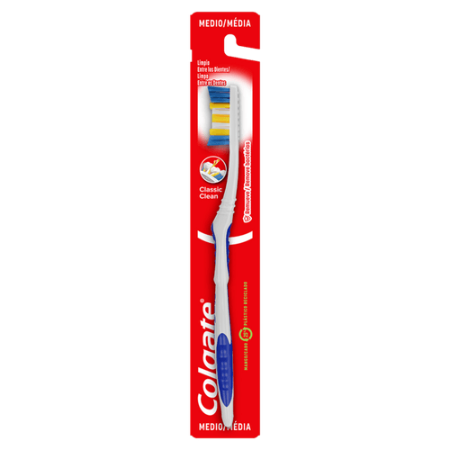Escova de Dente Colgate Classic Clean 1 Unidade