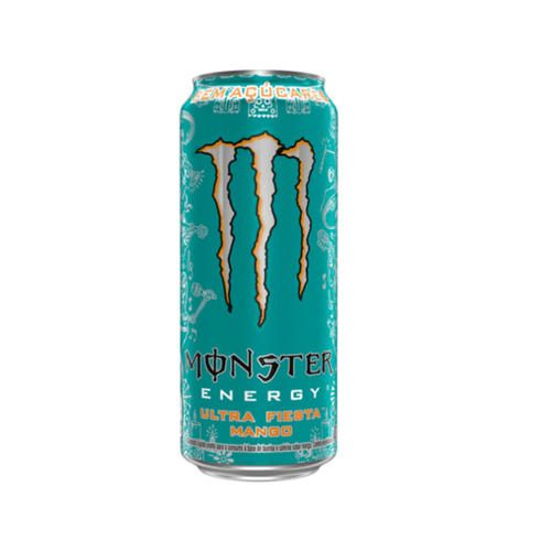Monster Energy Ultra Fiesta Mango Bebida energética sem açúcar 473 ml