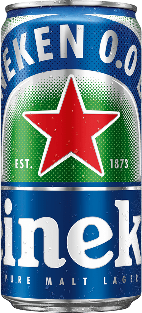 Cerveja Lager Puro Malte Zero Álcool Heineken Lata 269ml
