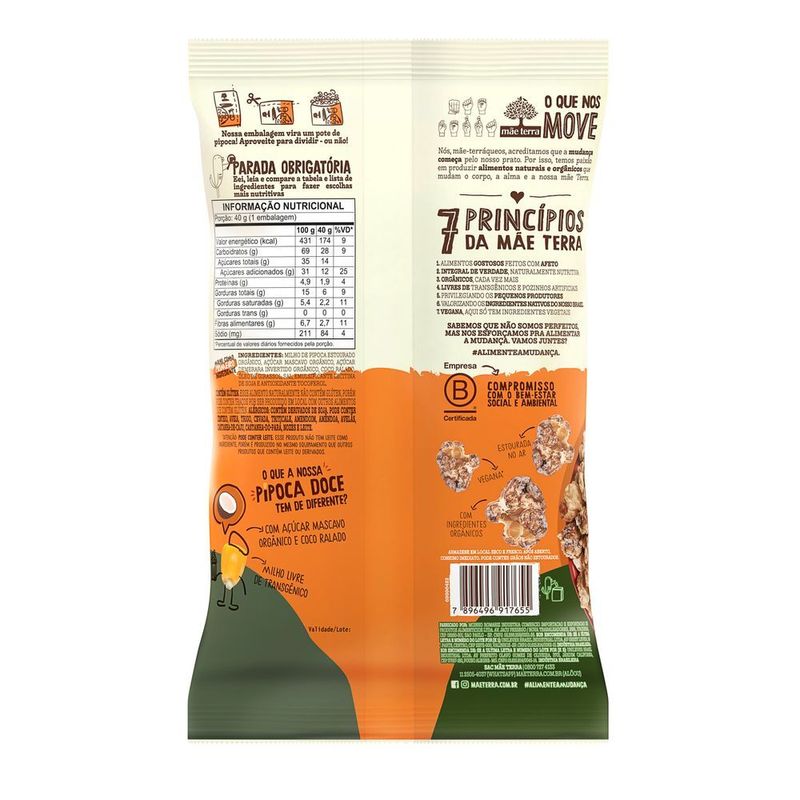 Pipoca-Doce-Pronta-Organica-Mae-Terra-Nupoca-Mascavo-com-Coco-40g