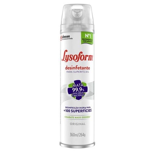 Desinfetante Aerossol Lysoform Original 360ml