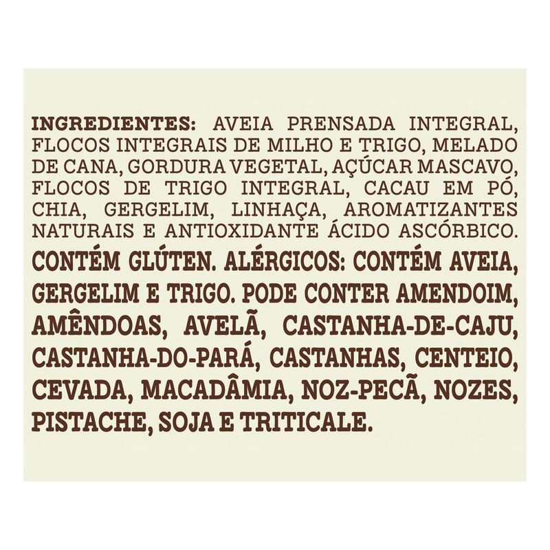 Granola-Mistura-de-Flocos-de-Cereais-Integrais-Sementes-Chia-Linhaca-Gergelim-e-Cacau-Mae-Terra-Pacote-800g