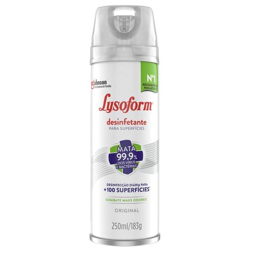 Desinfetante Aerossol Lysoform Original 250ml