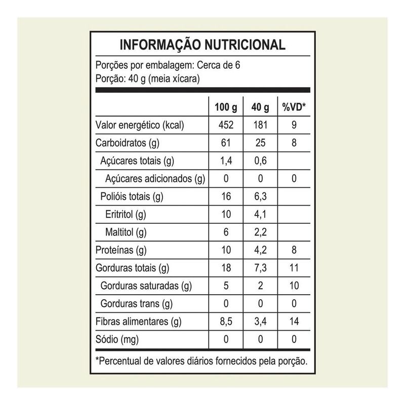 Granola-Tradicional-Zero-Acucar-Mae-Terra-Pacote-250g