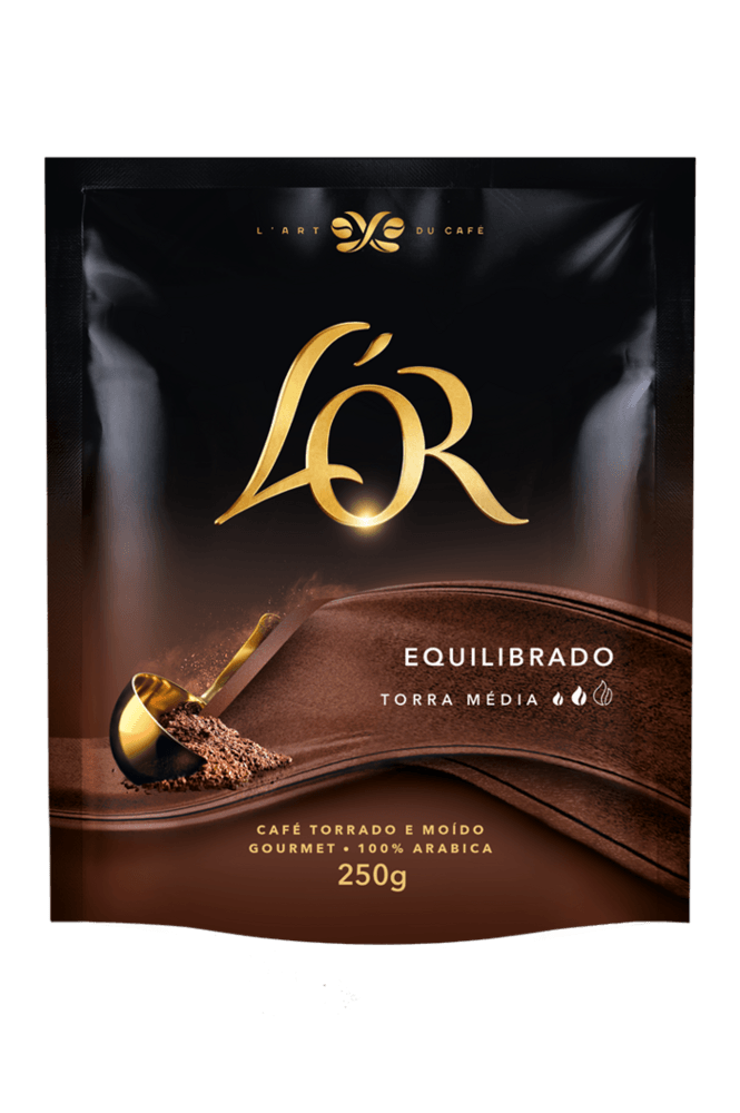 Cafe-Torrado-e-Moido-Equilibrado-100--Arabica-L-or-Torras-Gourmet-Sache-250g