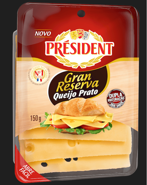 Queijo Prato Maturado Président Gran Reserva 150g