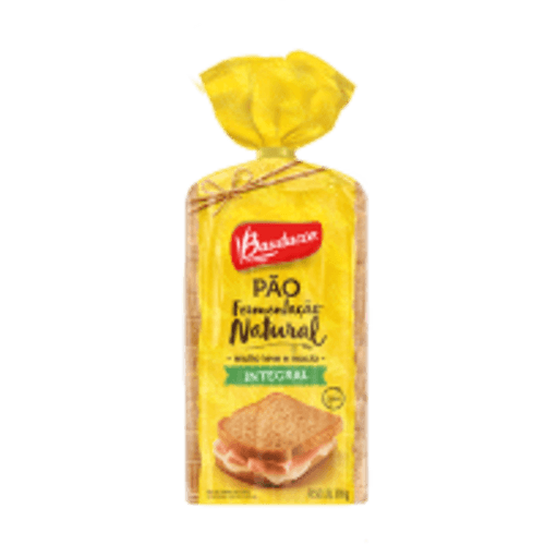 Pão de Forma 36% Integral Fermentação Natural Bauducco Pacote 390g