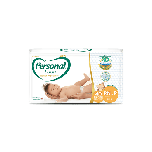 Fralda Personal Baby Premium Protection P 40 unidades