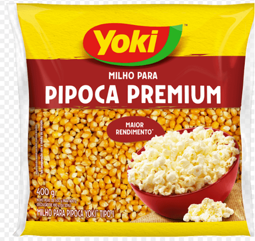 Milho para Pipoca Tipo 1 Yoki Premium Pacote 400g