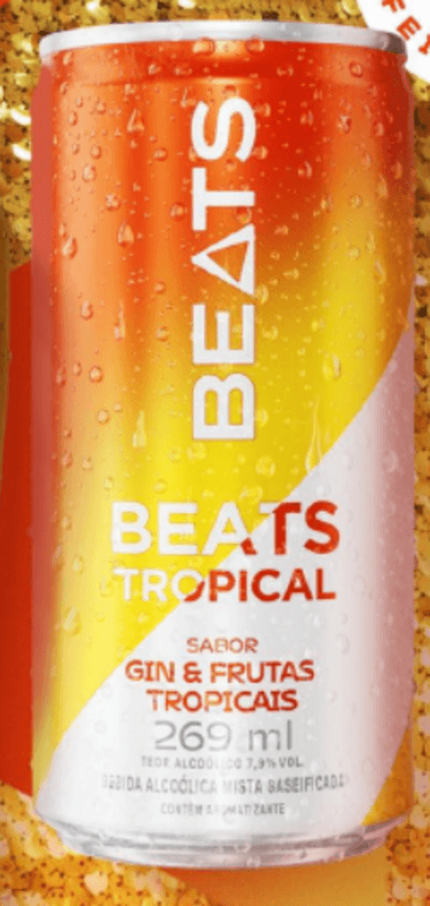 Drink Pronto Beats Tropical 269ml Lata