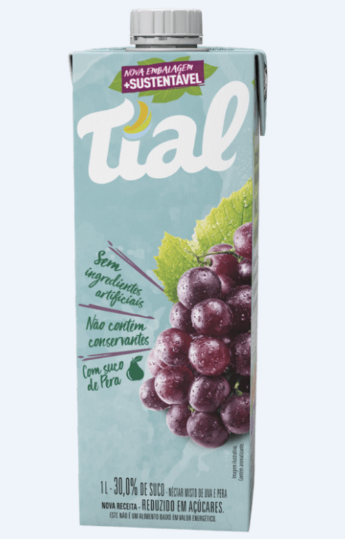 Nectar Misto Tial Uva e Pera 1 Litro
