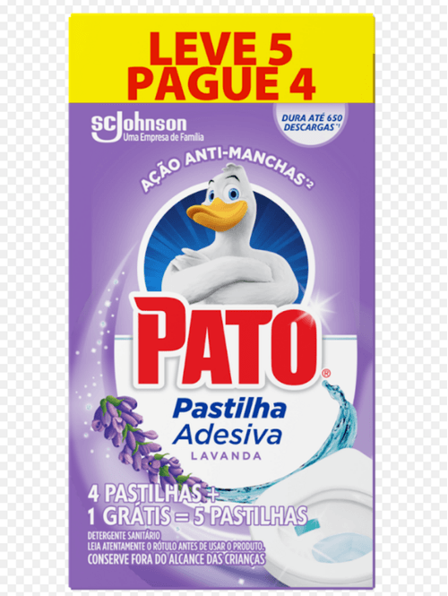 ODORIZADOR PASTILHA ADESIVA PATO LV5 PG4