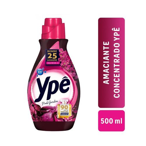 Amaciante Ypê Concentrado Pink 500ml