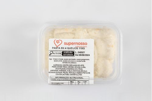 Pasta Supernosso 4 Queijos 115g