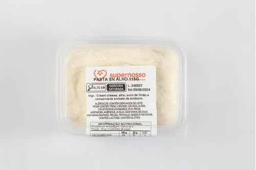 Pasta Supernosso Alho 115g