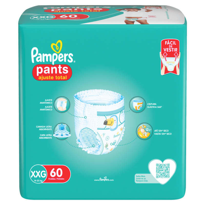 Fralda-Descartavel-Infantil-Pants-Pampers-Ajuste-Total-XXG-14-a-25kg-Pacote-60-Unidades