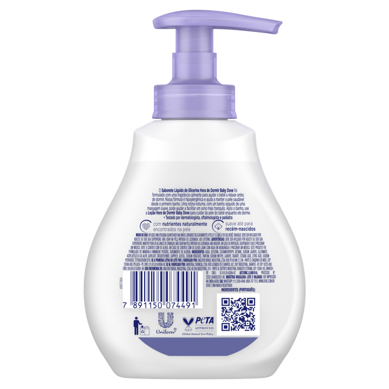 Sabonete-Liquido-de-Glicerina-Hidratacao-Relaxante-Dove-Baby-Hora-de-Dormir-Frasco-200ml-Pump