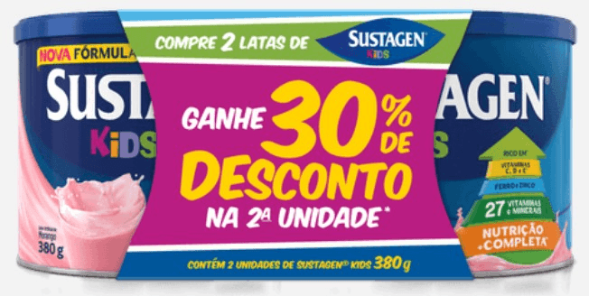 Complemento-Alimentar-Sustagen-Kids-Sabor-Morango---Kit-Lata-2x350g-30--off