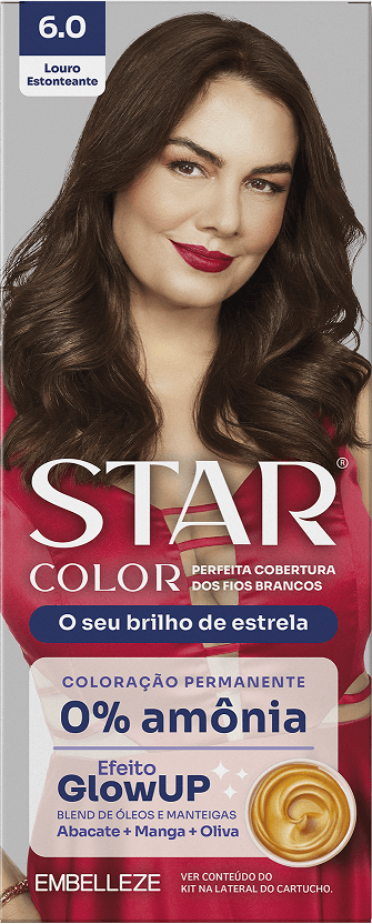 TINT PERM STAR COLOR LOURO ESTONEANTE 6.0