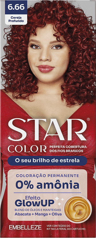TINT PERM STAR COLOR CEREJA PROFUNDO 6.66