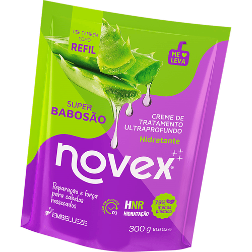 CR TRAT CAB NOVEX 300G-REFIL SUPER BABOSÃO