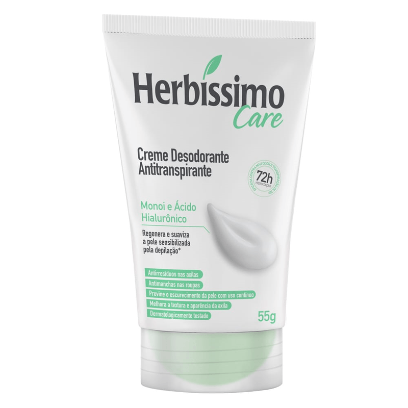 DES-CR-HERBISSIMO-CARE-55G---BISNAG--MONOI-E-ACIDO-HIALURONICO