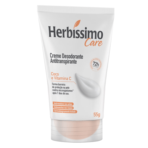 DES CR HERBISSIMO CARE 55G - BISNAG COCO E VITAMINA C