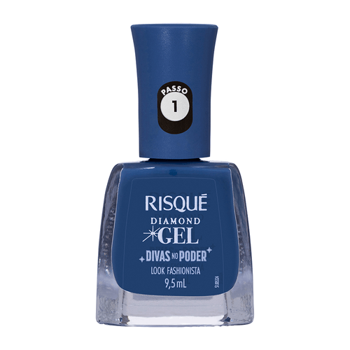 ESM RISQUE DIAMOND GEL NU 1UN DIVAS NO PODER  LOOK FASHION