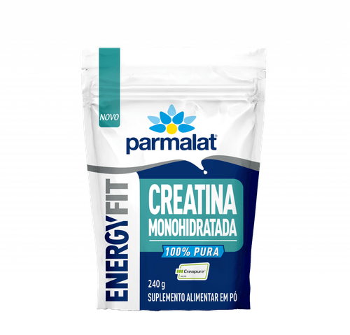 CREATINA MONOHIDRATADA PARMALAT 100% PURA ENERGYFIT 240G