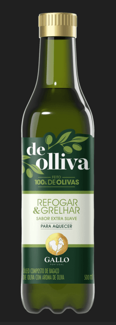 OLEO COMPOSTO DE BAGAÇO DE OLLIVA GALLO 500ML-PET