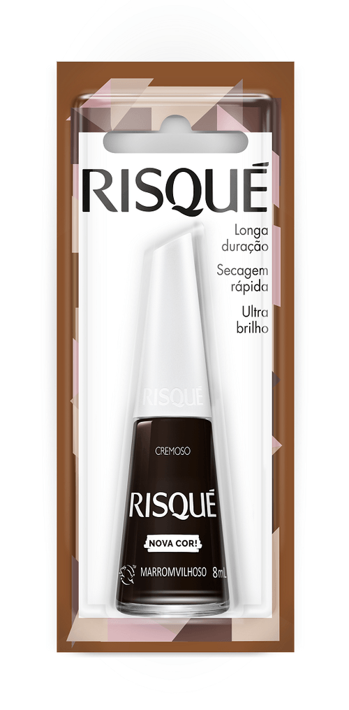 ESM RISQUE 1UN-SM CREM MARROMVILHOSO