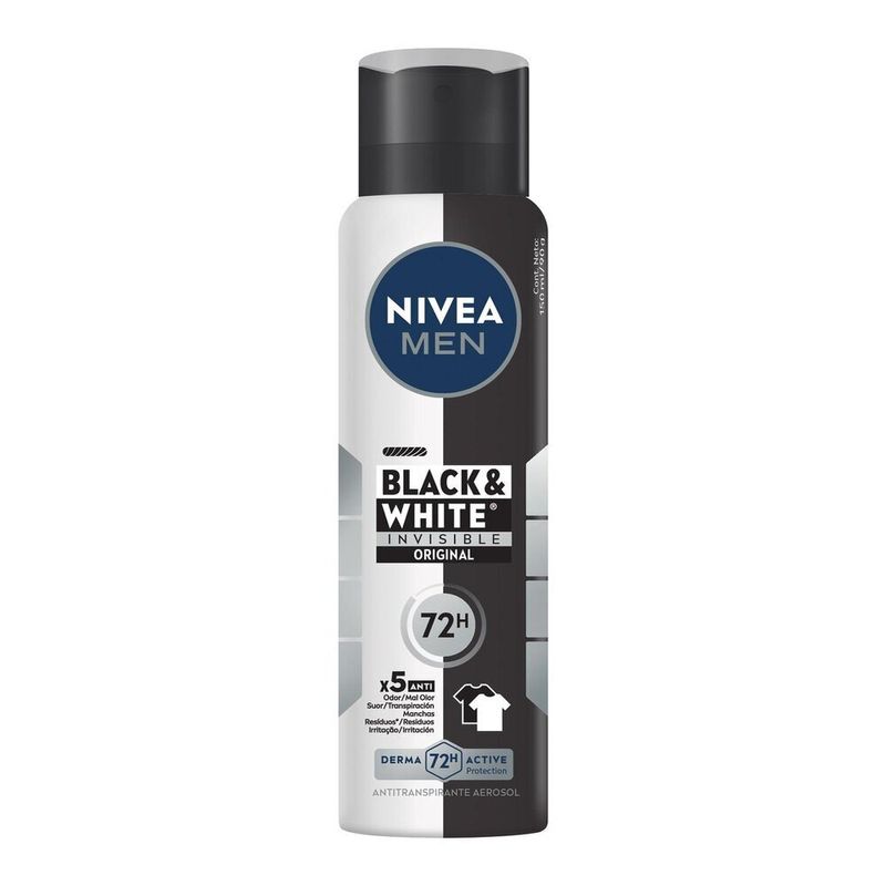 Desodorante-Antitranspirante-Aerossol-Nivea-Men-Invisible-Black---White-150ml