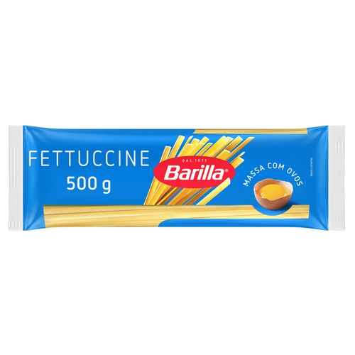 Macarrão com Ovos Fettuccine Barilla Pacote 500g